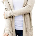 beige vest dames