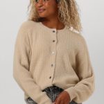 beige vest dames