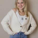 beige vest dames
