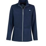 blauw vest dames