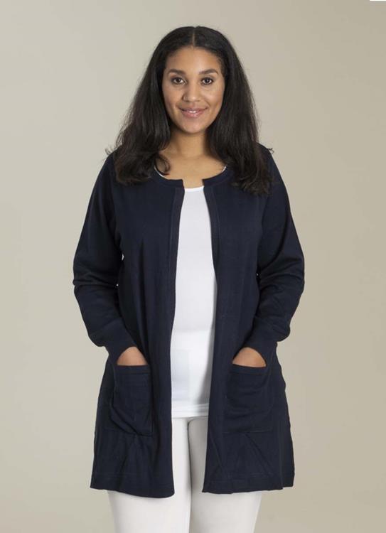 blauw-vest-dames-368evg-1.jpg blauw vest dames - Afbeelding 1