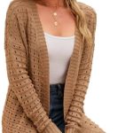 bruin vest dames