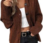 bruin vest dames