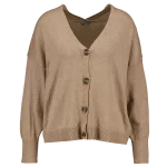 bruin vest dames