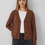 bruin vest dames