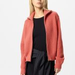 dames vest met rits