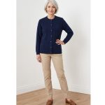 donkerblauw vest dames
