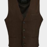 gilet bruin