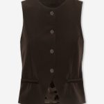 gilet bruin