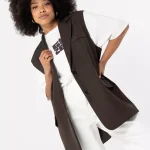 gilet bruin
