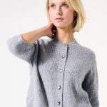 grijs vest dames
