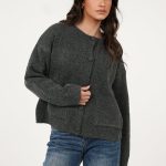 grijs vest dames