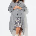 grijs vest dames
