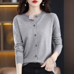 grijs vest dames
