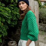 groen vest dames
