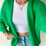 groen vest dames