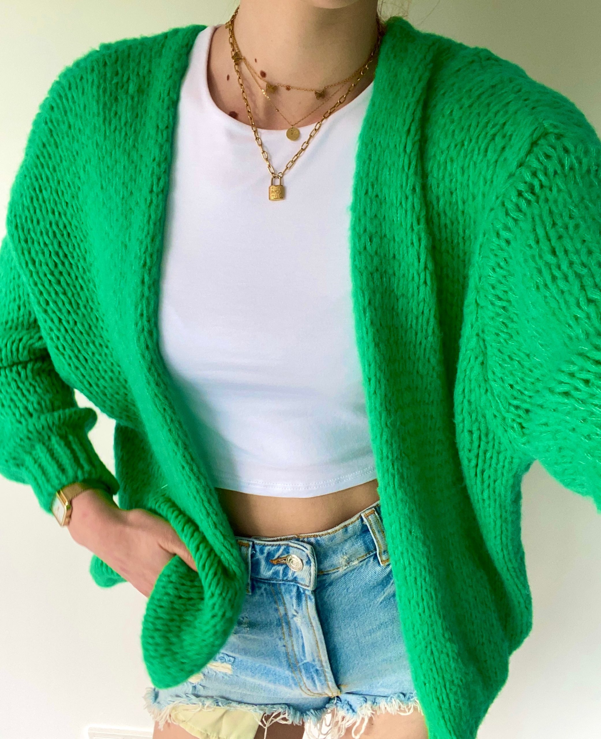 groen-vest-dames-901wow-1.jpg groen vest dames - Afbeelding 1