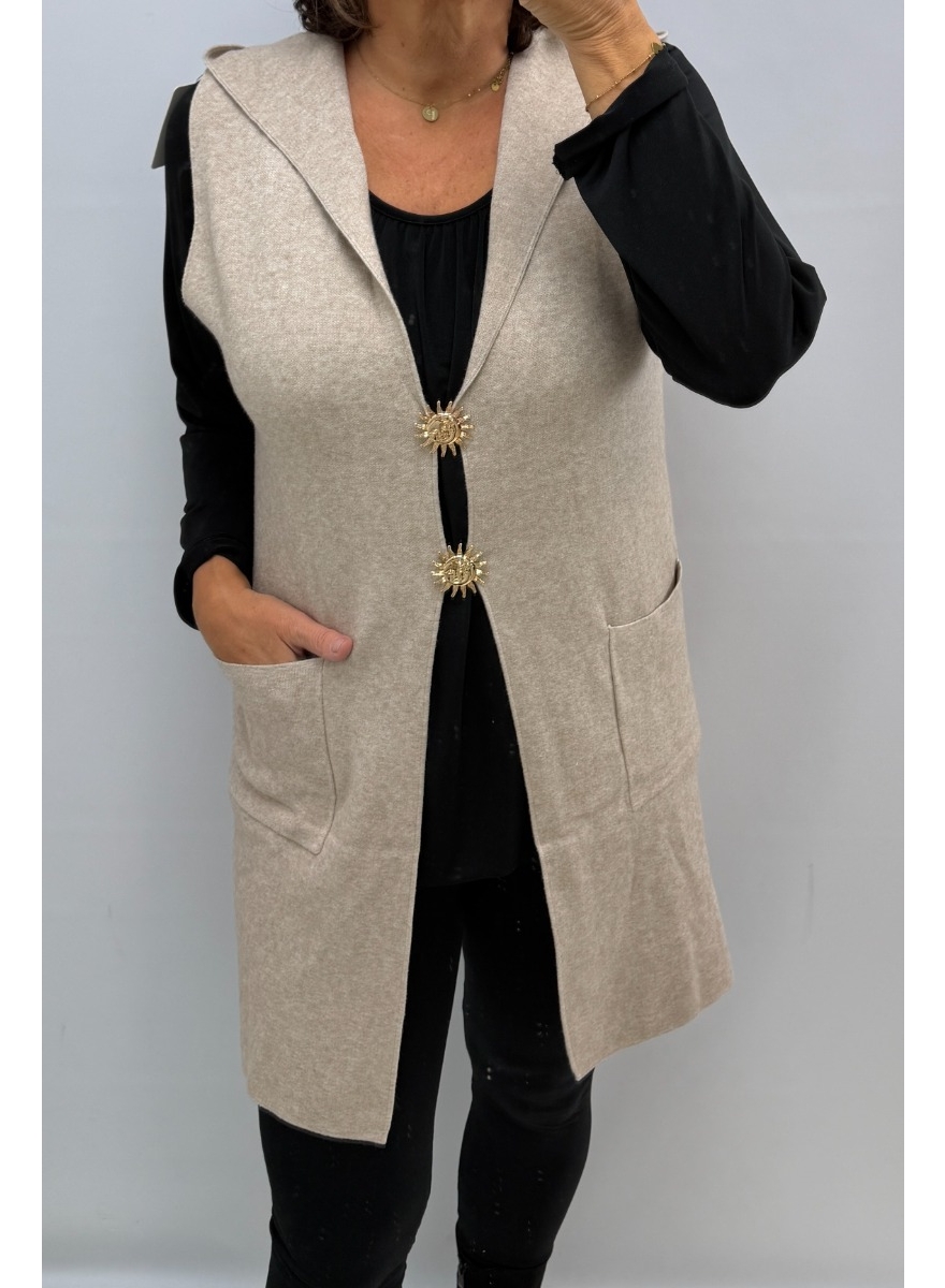 mouwloos-vest-856nck-1.jpg mouwloos vest - Afbeelding 1