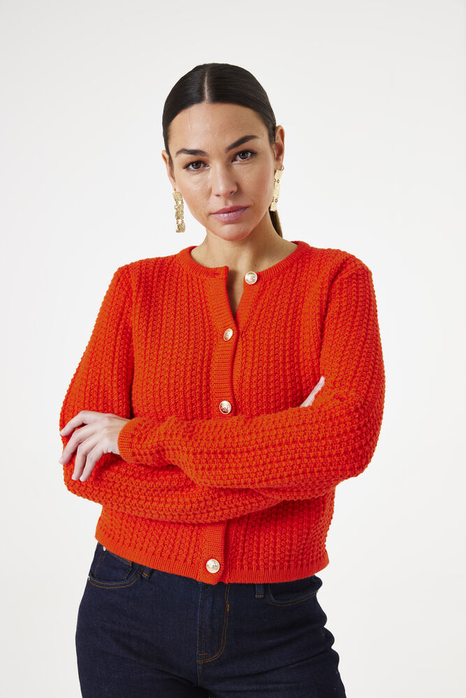 oranje-vest-041jjn-1.jpg oranje vest - Afbeelding 1