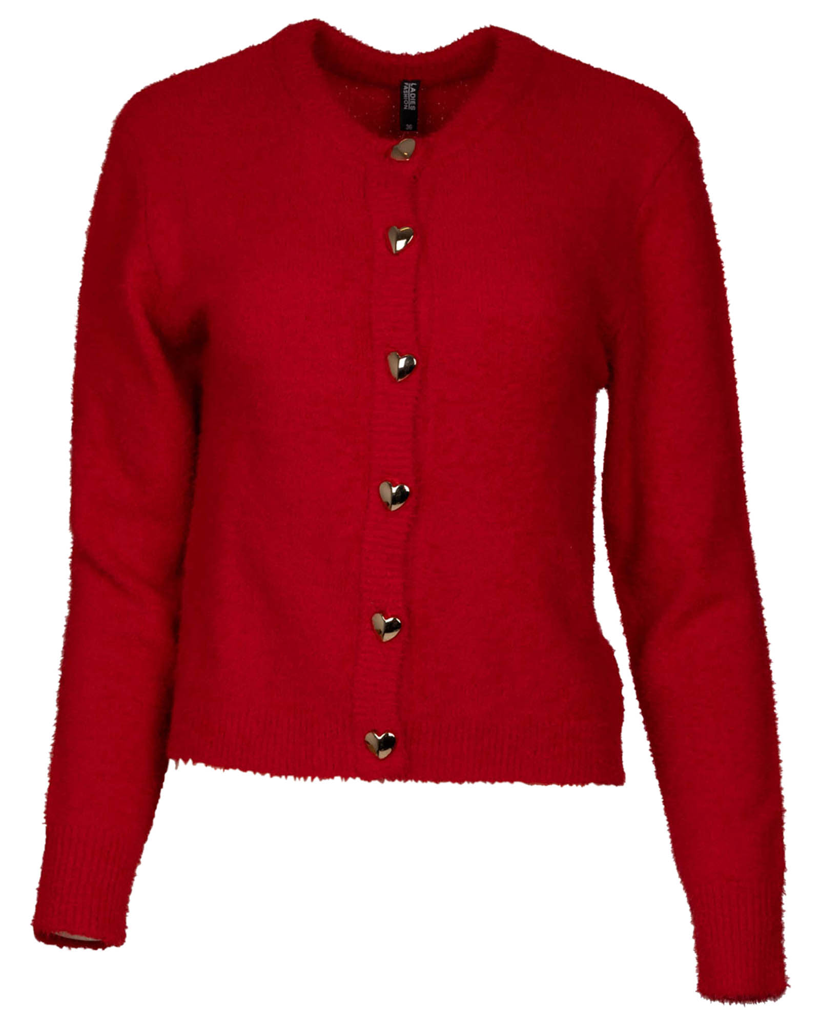 rood-vest-dames-997etd-1.jpg rood vest dames - Afbeelding 1