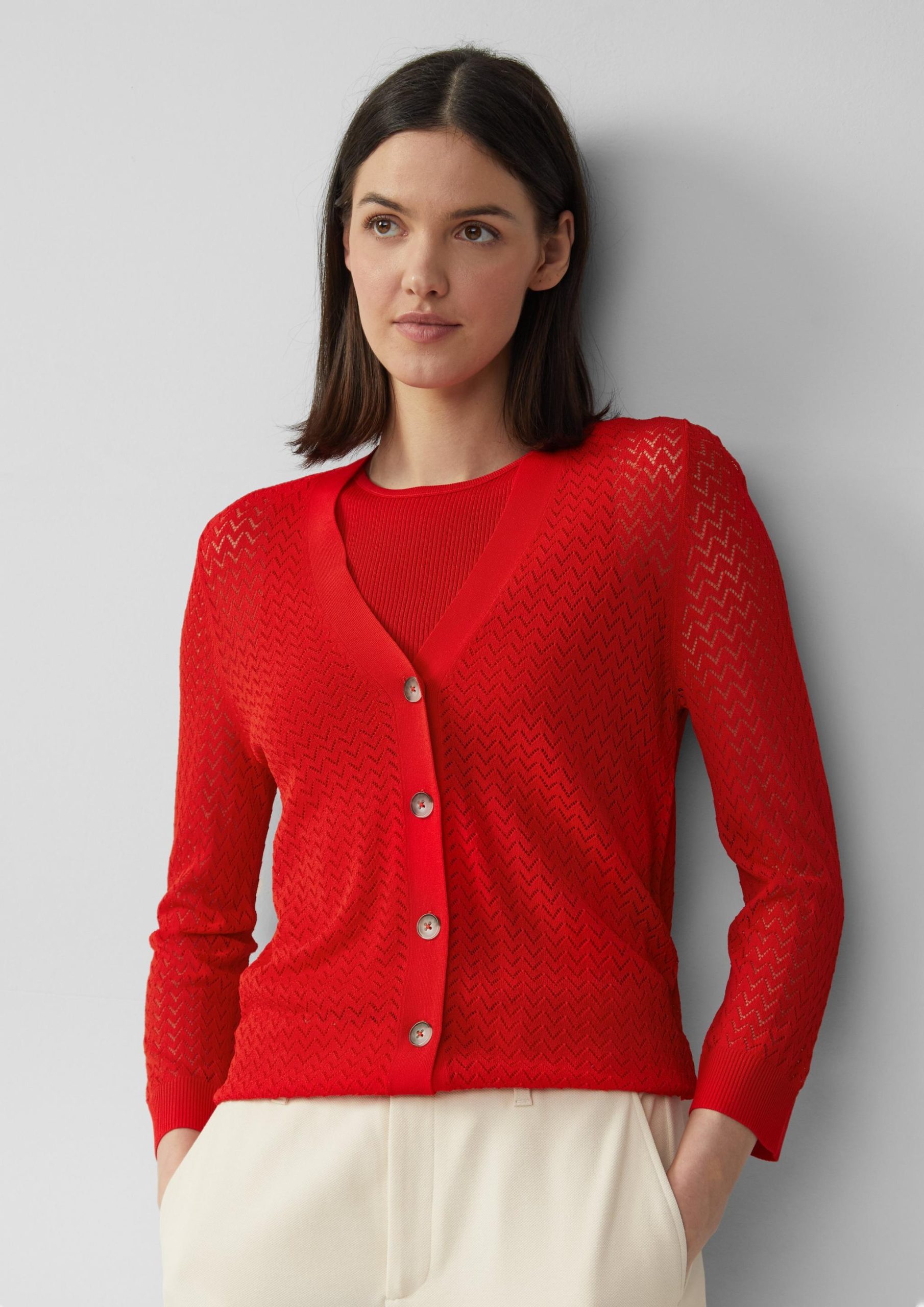 rood-vestje-dames-334xiv-1.jpg rood vestje dames - Afbeelding 1