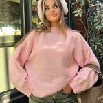 roze trui