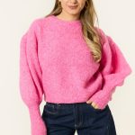roze trui