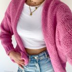 roze vest