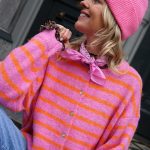 roze vest