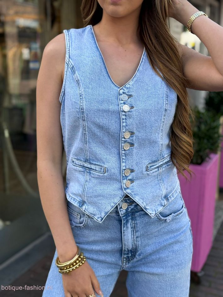 spijker-gilet-dames-844vls-1.jpg spijker gilet dames - Afbeelding 1