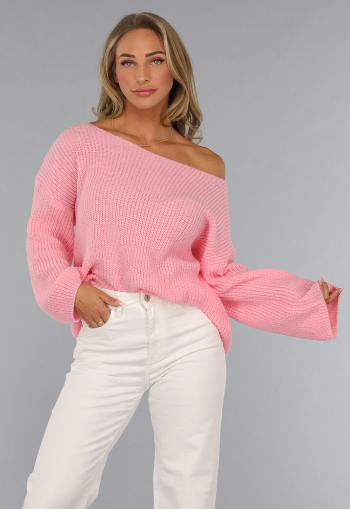trui-roze-520afj-1.jpg trui roze - Afbeelding 1