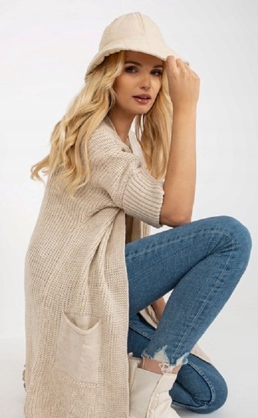 vest-beige-197cev-1.jpg vest beige - Afbeelding 1