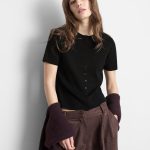 vest met korte mouwen