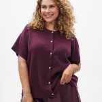 vest met korte mouwen