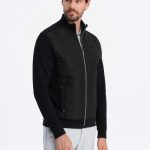vest zwart heren