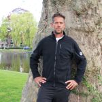 vest zwart heren
