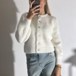 wit dames vest