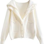 wit dames vest