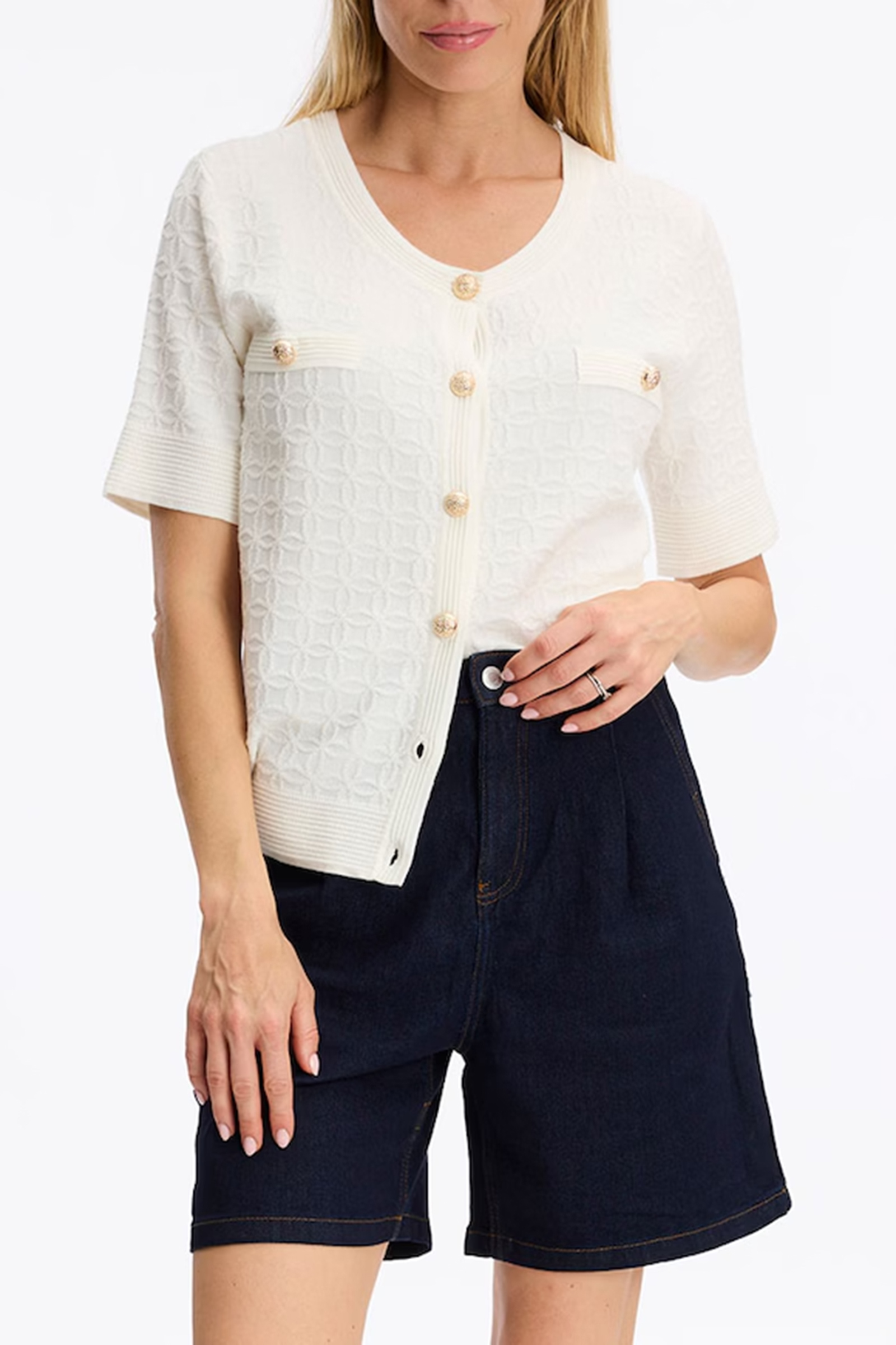 wit-dames-vest-977oes-1.jpg wit dames vest - Afbeelding 1