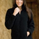 zwart dames vest