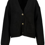zwart dames vest
