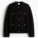zwart dames vest