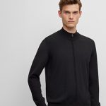 zwart heren vest