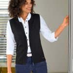 zwart vest