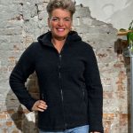 zwart vest dames
