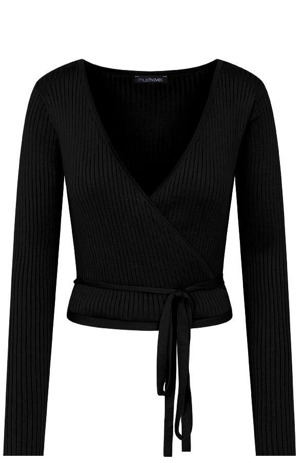 zwart-vest-dames-105fma-1.jpg zwart vest dames - Afbeelding 1