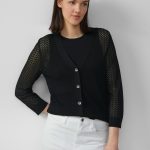 zwart vest dames