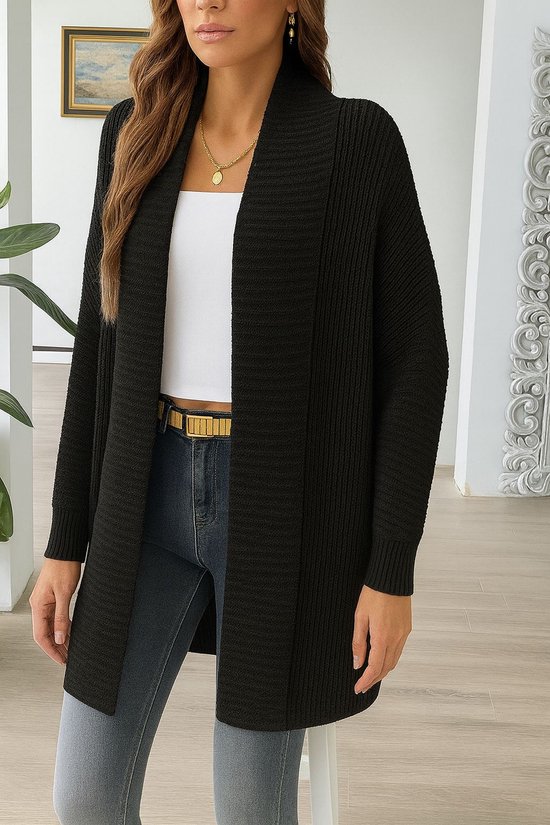zwart-vest-dames-688ffi-1.jpg zwart vest dames - Afbeelding 1