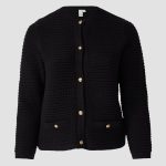 zwart vest dames