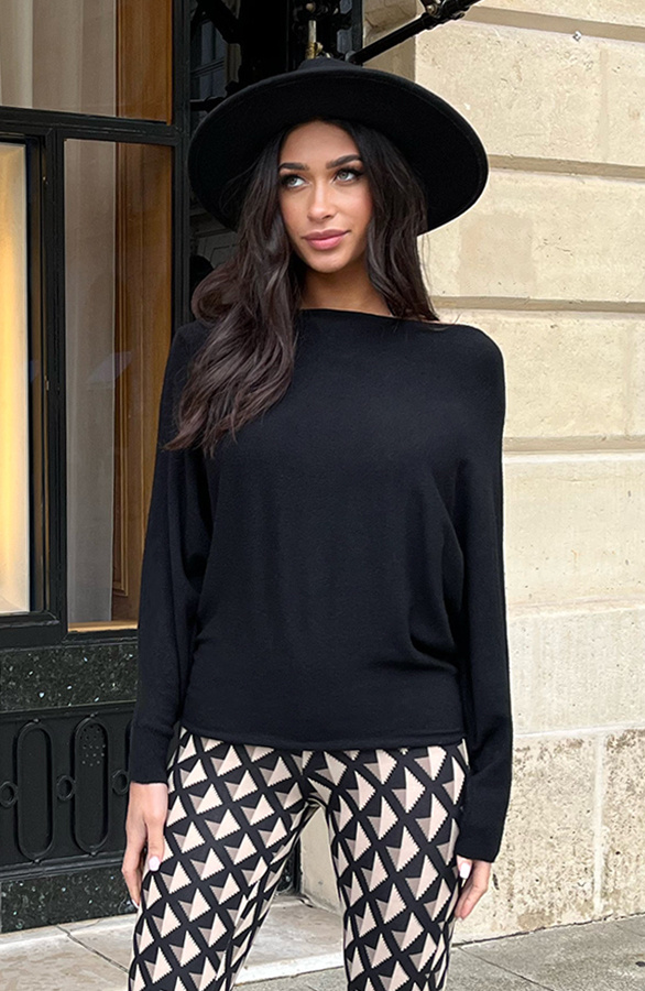 zwarte-sweater-dames-822qew-1.jpg zwarte sweater dames - Afbeelding 1